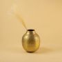 Sindhu Metal Vase Gold Large Lifestyle 1