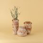Turkish Terracotta Vase - Cylinder Shape