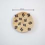 Exotic Bliss Handwoven Sabai Grass Hanging Wall Basket Small - Beige