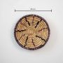Summer Sunshine Handwoven Sabai Grass Hanging Wall Basket Medium - Beige