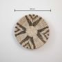 Summer Sunshine Handwoven Sabai Grass Hanging Wall Basket Medium - Brown