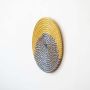 Zeb Handwoven Sabai Grass Hanging Wall Basket Medium - Yellow