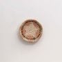 Anisah Handwoven Sabai Grass Hanging Wall Basket Medium - Pink