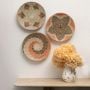 Stary Fish Multicolor Handwoven Wall Basket