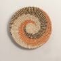 Sea Wave Style Handwoven Wall Basket