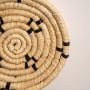Shallow Handwoven Wall Basket Decor