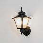 ignis lantern wall light light on white background