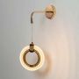 Crystal Rose Gold Wall Light