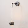 royal round metal wall light grey main lifestyle