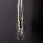 Modern Crystal Glass Baseball Bat Sconce Lamp