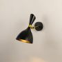 Industrial Black Loft Metal Wall Sconce Lifestyle