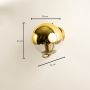 Space Ball Wall Lamp - Gold