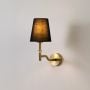 Golden Lighting Waverly 1 Light Wall Sconce Black Main Lifestyle