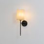 alvara wall light black light on white background