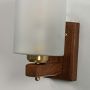 Polo Wooden Single Wall Lamp Sconce
