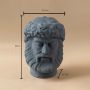 Augustus Face Decor - Grey