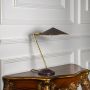 Benton Study Lamp - Juniper Finish Light Off White Background