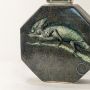Chameleon Decorative Ceramic Temple & Ginger Jar - Small Closeup
