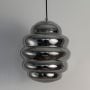 Cognac Smoky Glass Pendant Lamp
