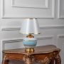 Evald Decorative Table Lamp for Bedroom Light Off White Background