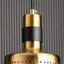 Gleam Lite Gold Metal Hanging Pendant Light
