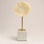 Home Accent Coral Marble & Metal