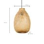 Honeycomb Bamboo Pendant Lamps