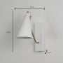 Kalika Modern Wall Sconce - White