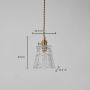Kelopak Glass Hanging Light