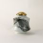 Lucet Decorative Ceramic Temple & Ginger Jar - Medium Side Angle