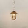 Lima Gold Outdoor Hanging Light - Large