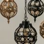 Serenara Bronze Outdoor Hanging Light - Large
