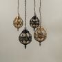Serenara Bronze Outdoor Hanging Light - Large