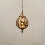 Serenara Bronze Outdoor Hanging Light - Large