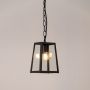 Onset Black Outdoor Hanging Light Large Main Lifestyle