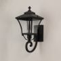 Chamber Upward Outdoor Wall Light - Black