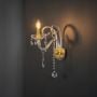 Eclipse 1-Light Wall Sconce - Transparent