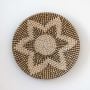Ramira Handwoven Sabai Grass Hanging Wall Basket - Black
