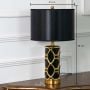 Rowan Black Ceramic Table Lamp - Small