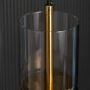 Sleek Glass Tube Hanging Pendant Lamp