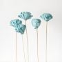 Sola Flower Set Of 5 - Sky Blue