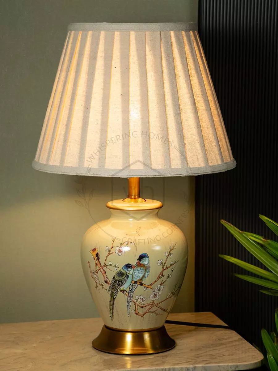 Vintage ceramic shop lamp