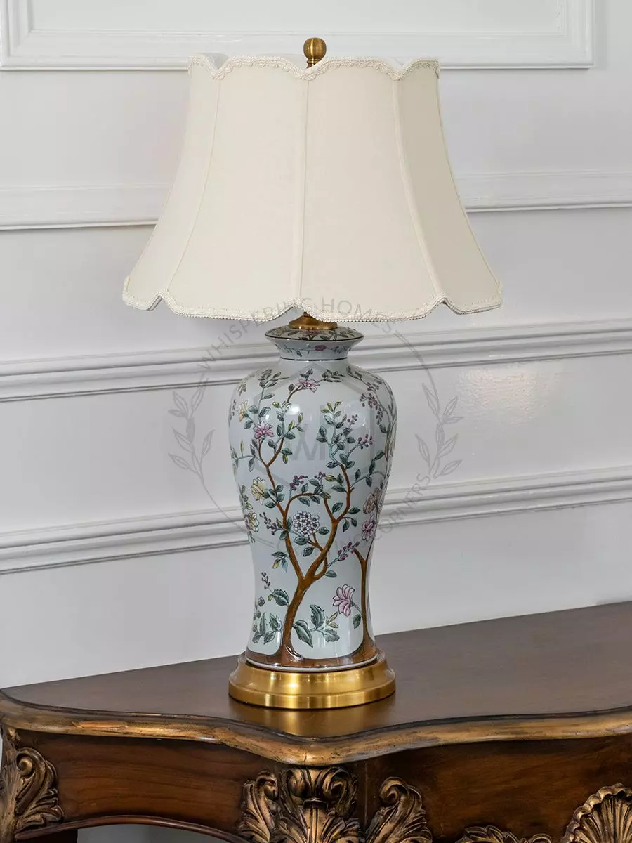 Buy Grace ceramic table lamps online India Home Decor