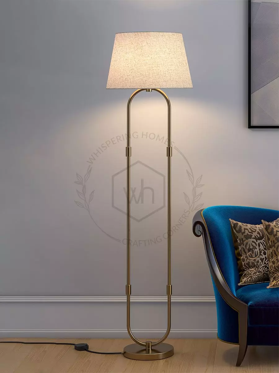 Brass hot sale standard lamps