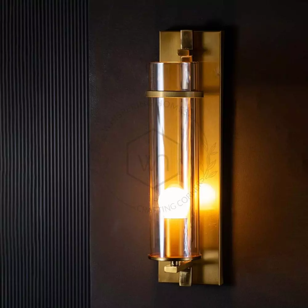 Modern glass wall lights deals