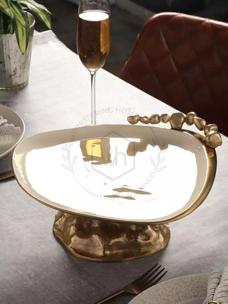 Ivory cake stand discount