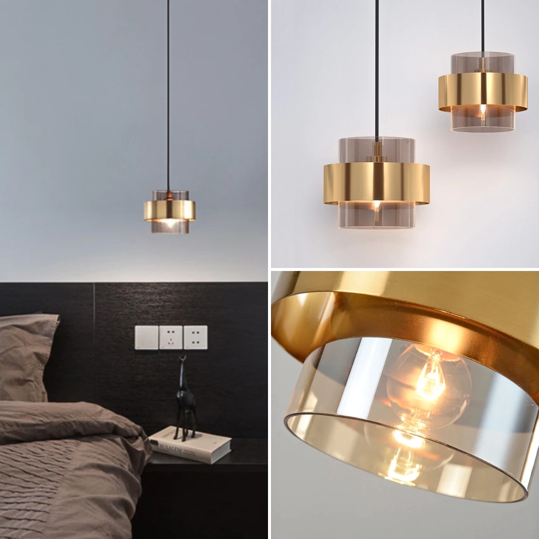 Glass and online metal pendant lights