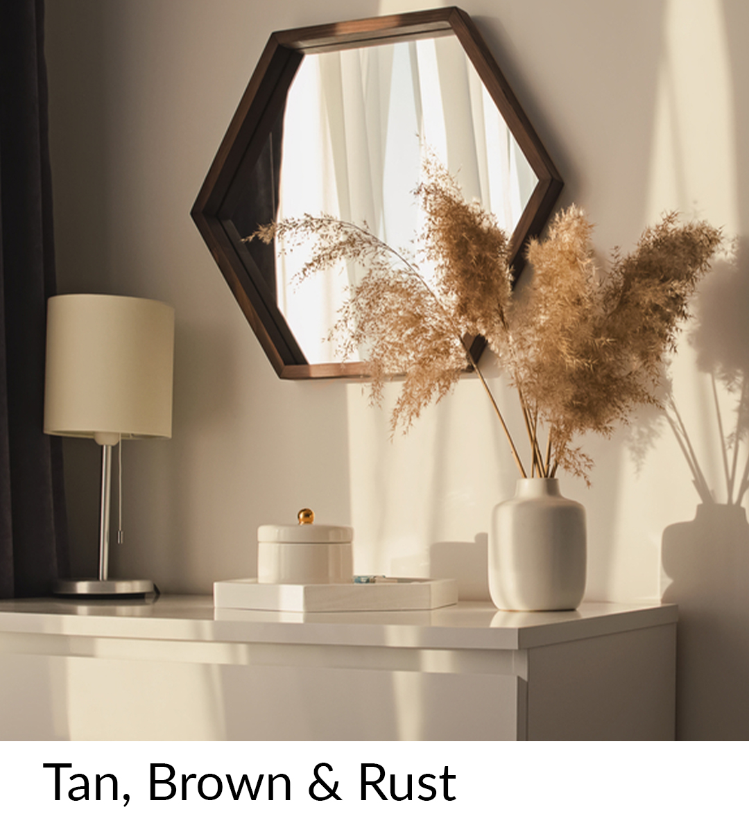 natural brown pampas grass decor