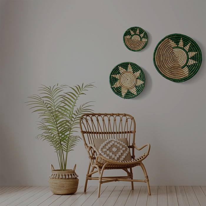 sabai grass wall basket