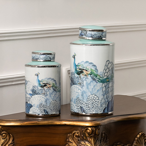 Decoratrive Temple & Ginger Jars